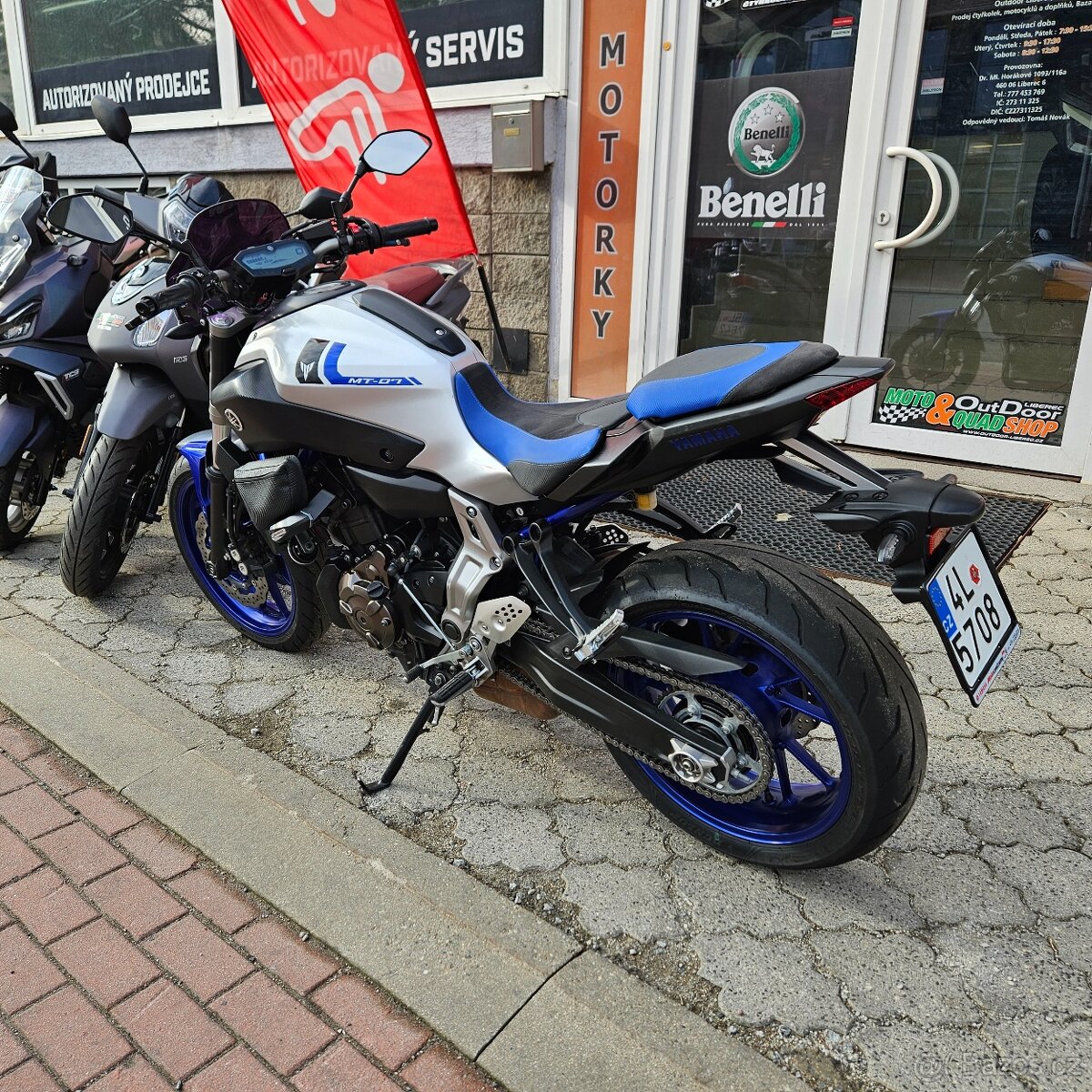 Yamaha MT-07, krásný stav, servisní historie - 4