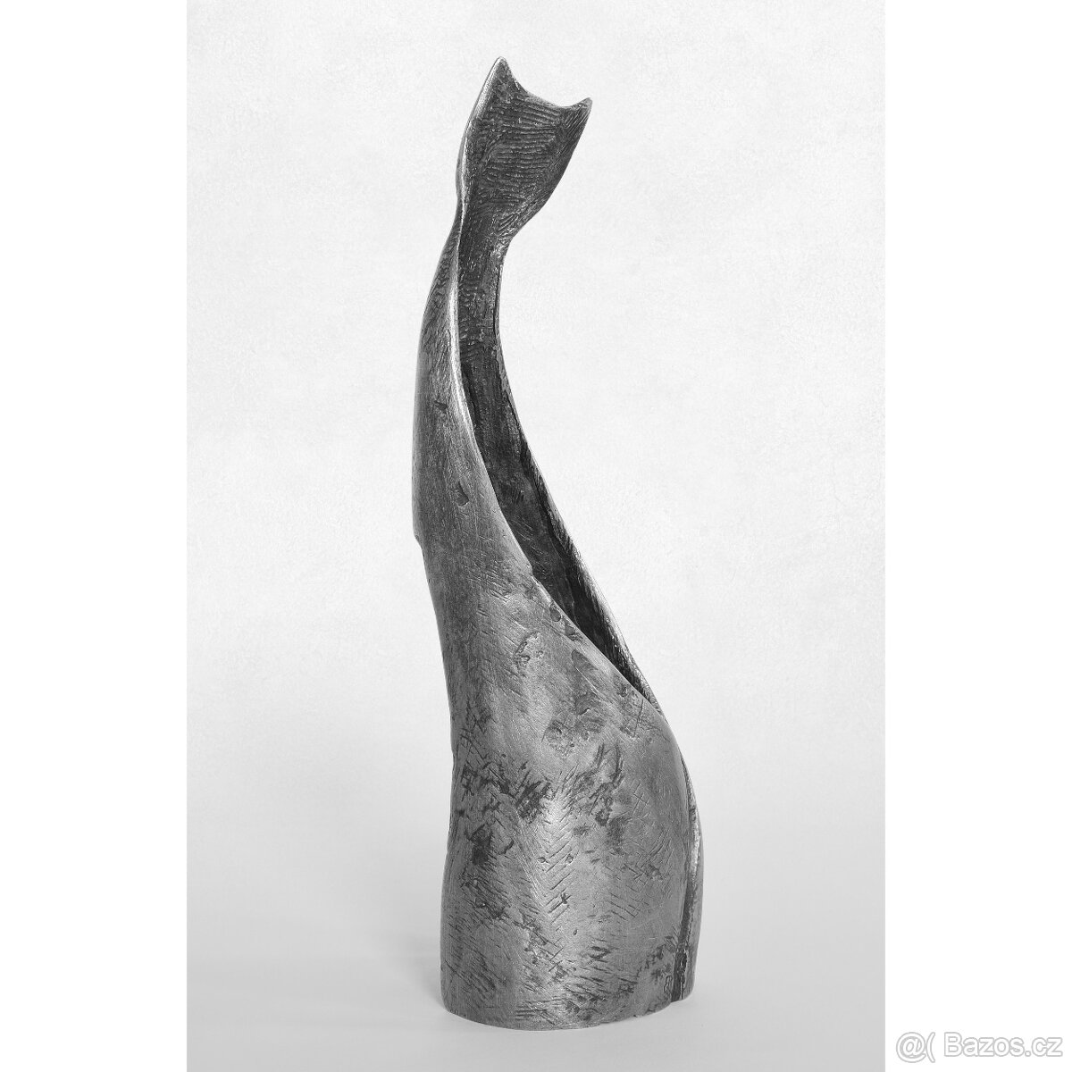 Socha kočka kov dekorace sochy socha kočky cín umění - 4