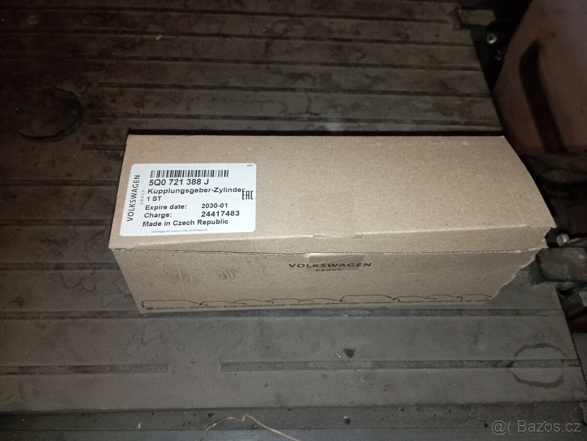 Hlavní Spojkový válec (originál) 5Q0721388J - 4