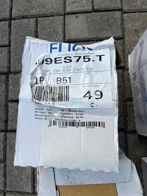 Vnitřní italská dlažba - oracle šestiúhelník - 4