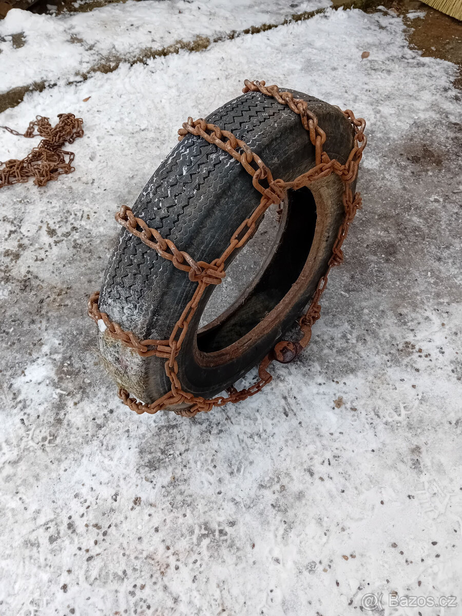 Sněhové řetězy r16 traktor - 4