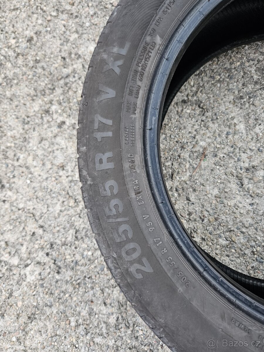 Letní sada Continental ContiEcoContact 5, 205/55 R17 95V - 4