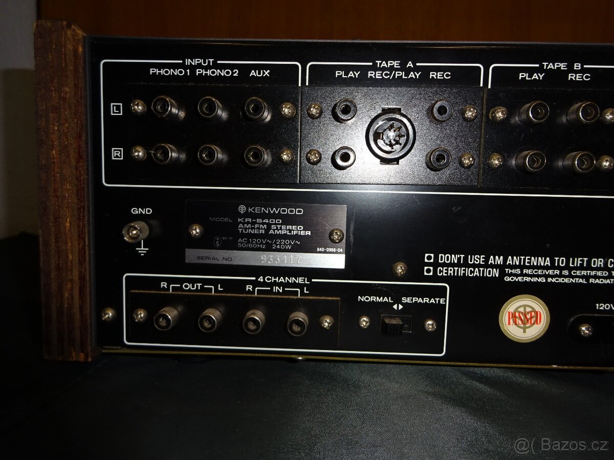 stereo zesilovač / receiver KENWOOD KR-5400 - 4