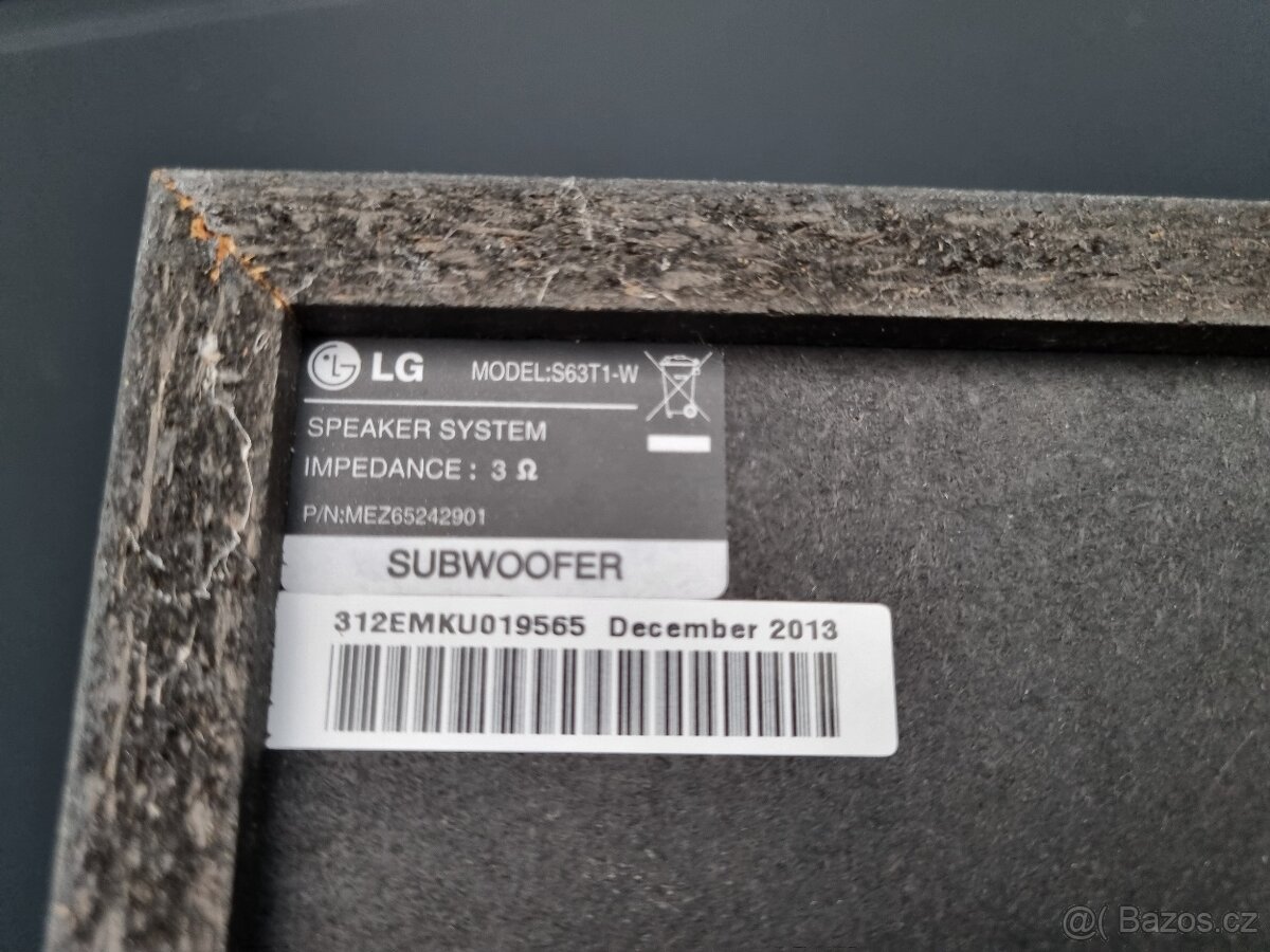 Kompletní 5.1 sestava LG – čistý zvuk, elegantní design - 4