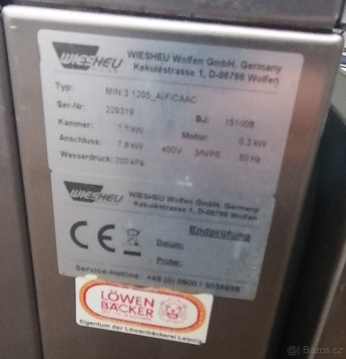 Horkovzdušná pec na pečivo Wiesheu konvekční - 4