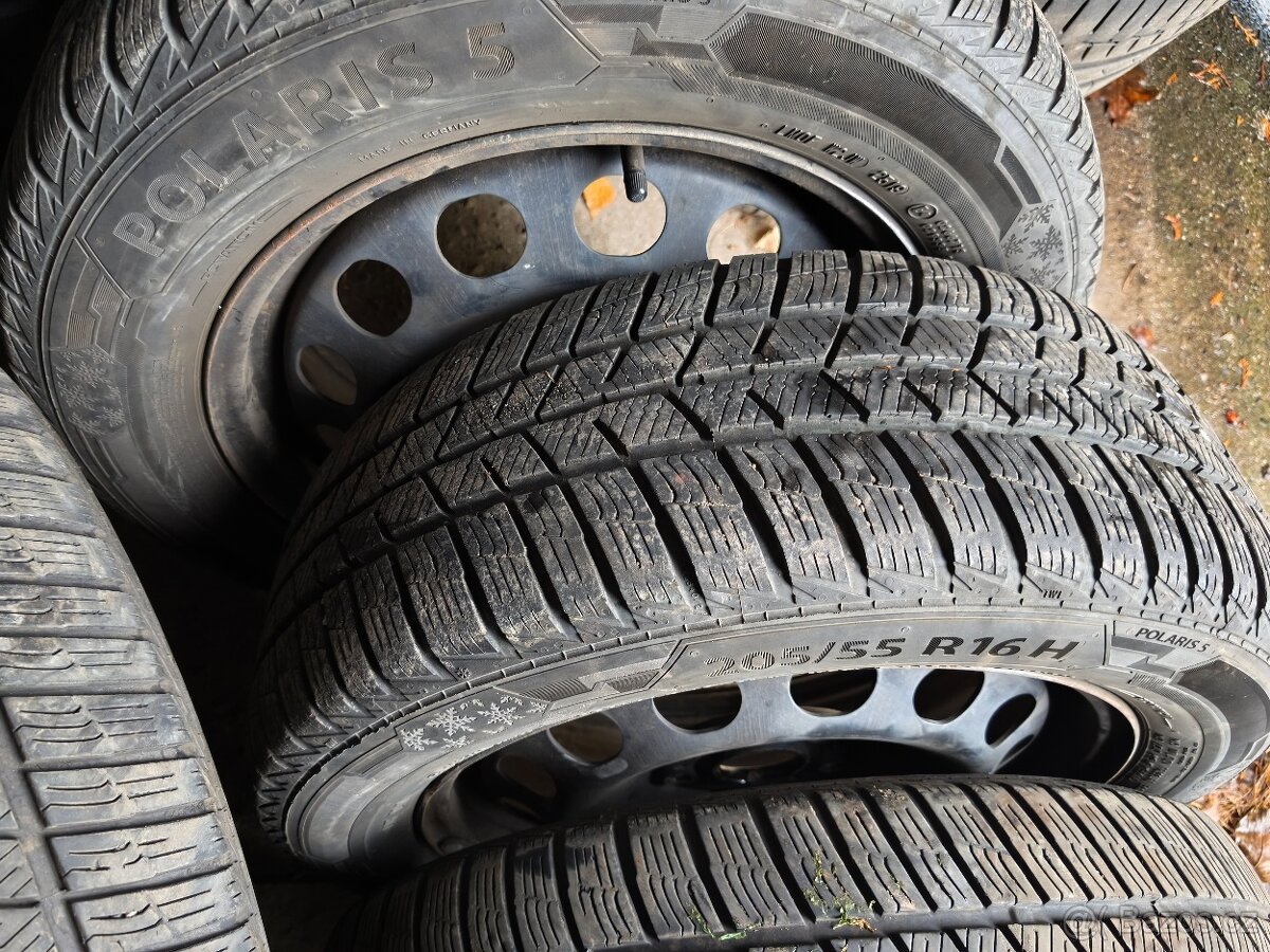 Sada pneu s disky 205/55/r16 Barum zimní - 4