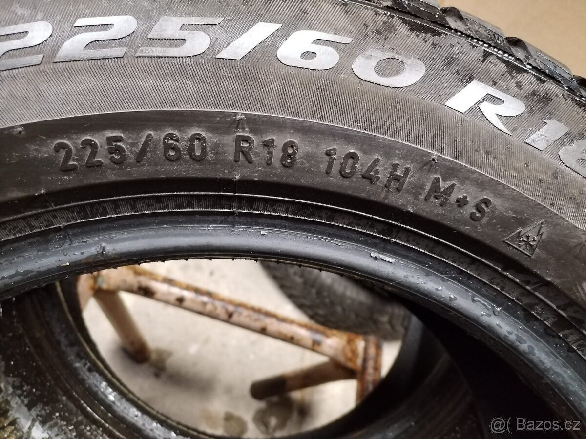 225/60/18 zimni pneu PIRELLI 225/60 R18 - 4