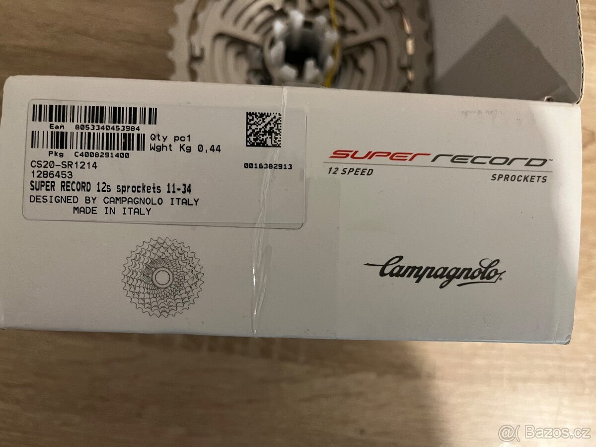 Kazeta campagnolo super record - 4