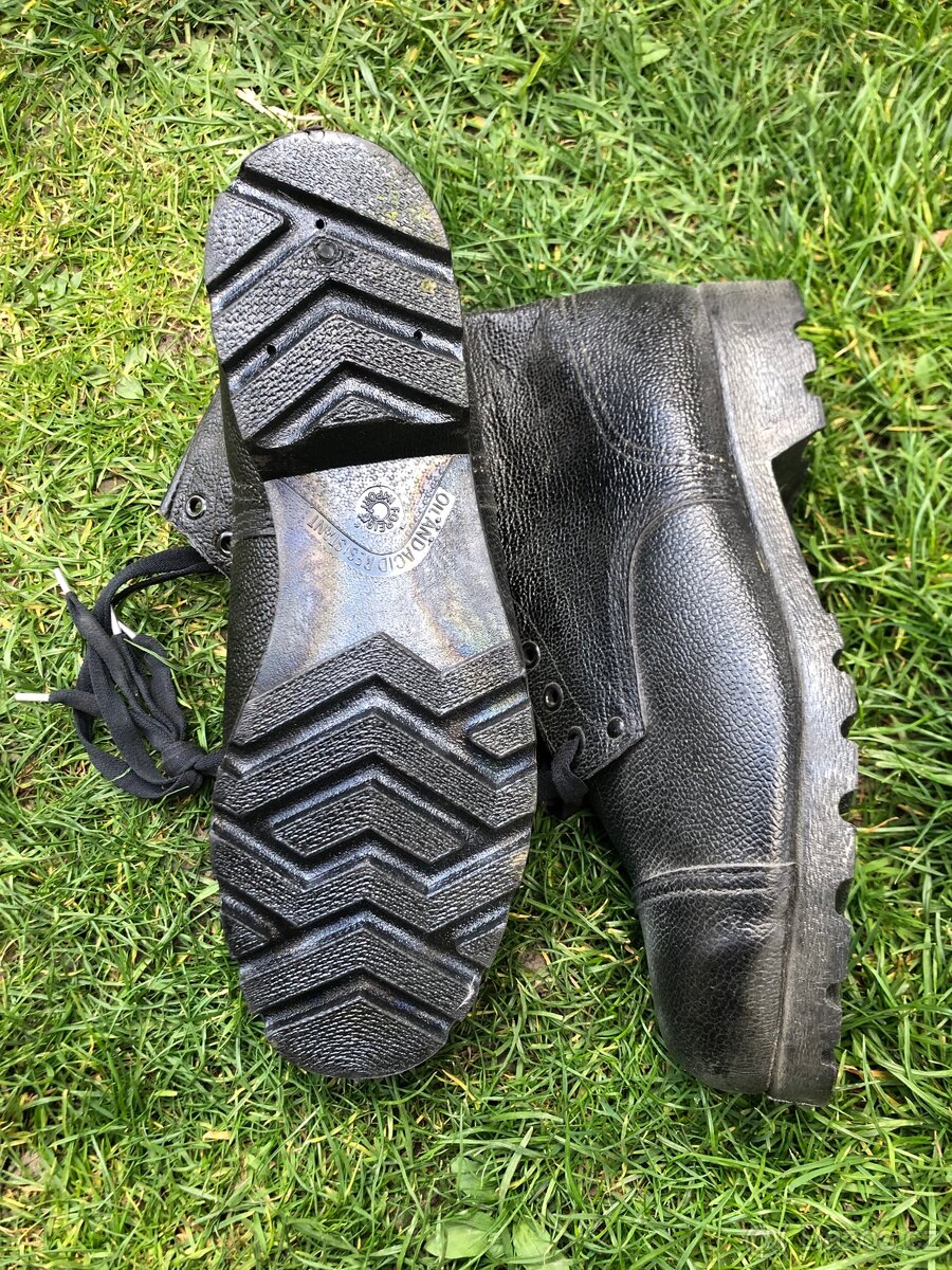 Kožené pracovní boty Svit - 4