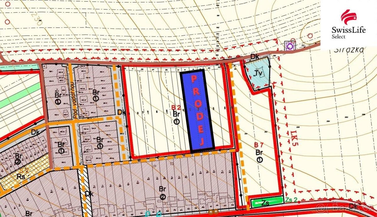 Prodej stavebního pozemku 5015 m2, Otnice - 4