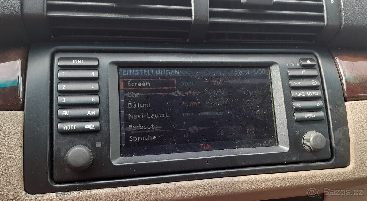 BMW X5 e53 - Displej velké navigace - 4