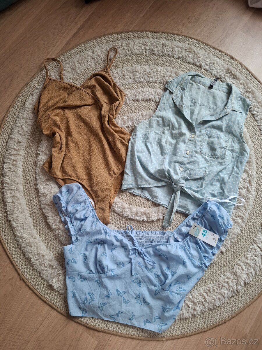 Balík mix oblečení vel. L - 4