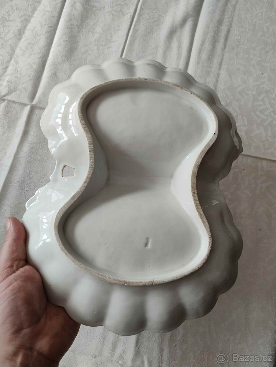 porcelánová mísa - mušle - 4