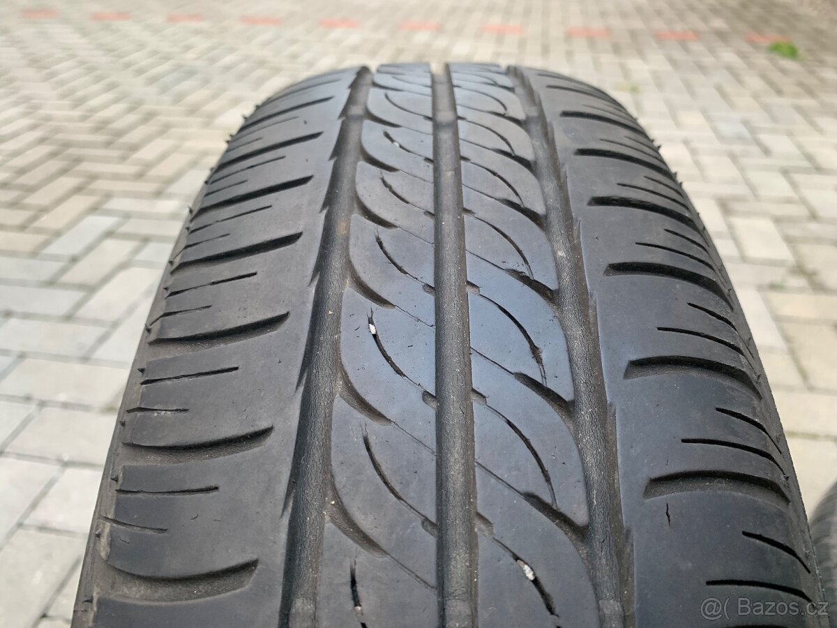 Prodám 2x Letních pneu 165/70/14 Firestone Multihawk 5mm. - 4