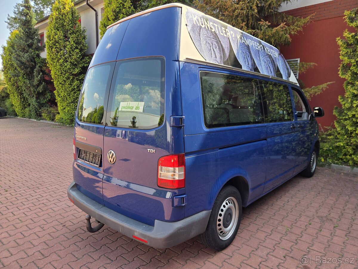 VW T5 Transporter 2.0TDI 103kW,L2H2,tažné,serviska - 4