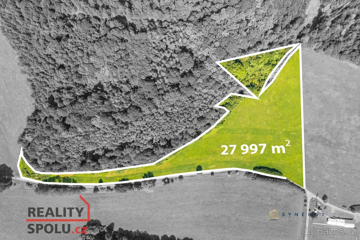 Prodej, pozemky/louka, 28000 m2, Františkov nad Ploučnicí, D - 4