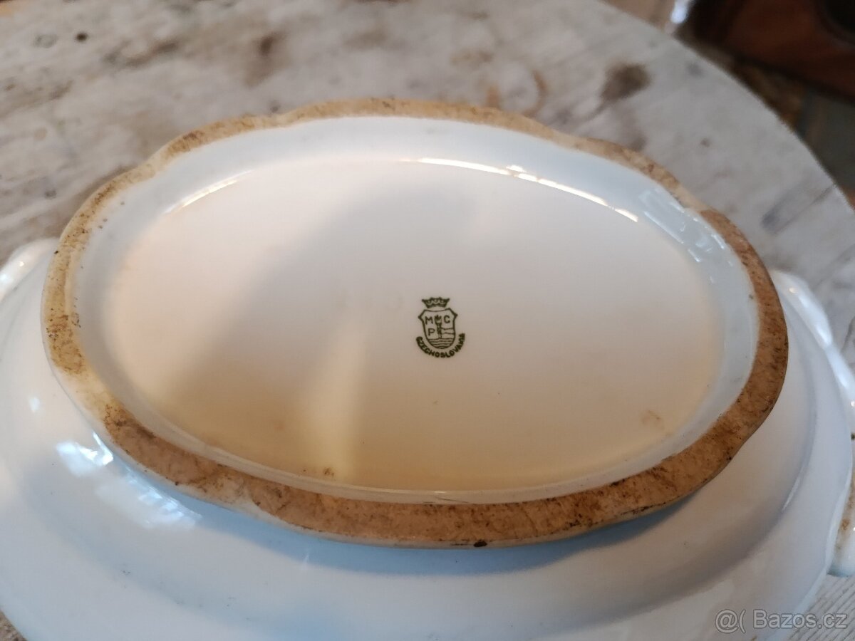 Porcelánová mísa MCP Czechoslovakia - 4