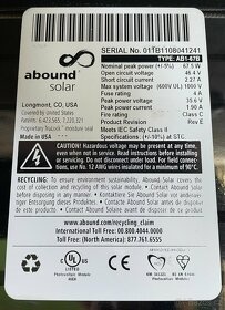 Amorfní panely 67 Wp - 4