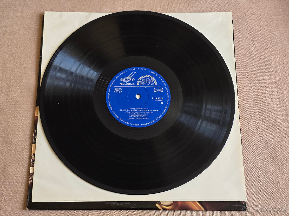 LP Čajkovskij: KONCERT PRO KLAVÍR A ORCHESTR č.1 (1973) - 4