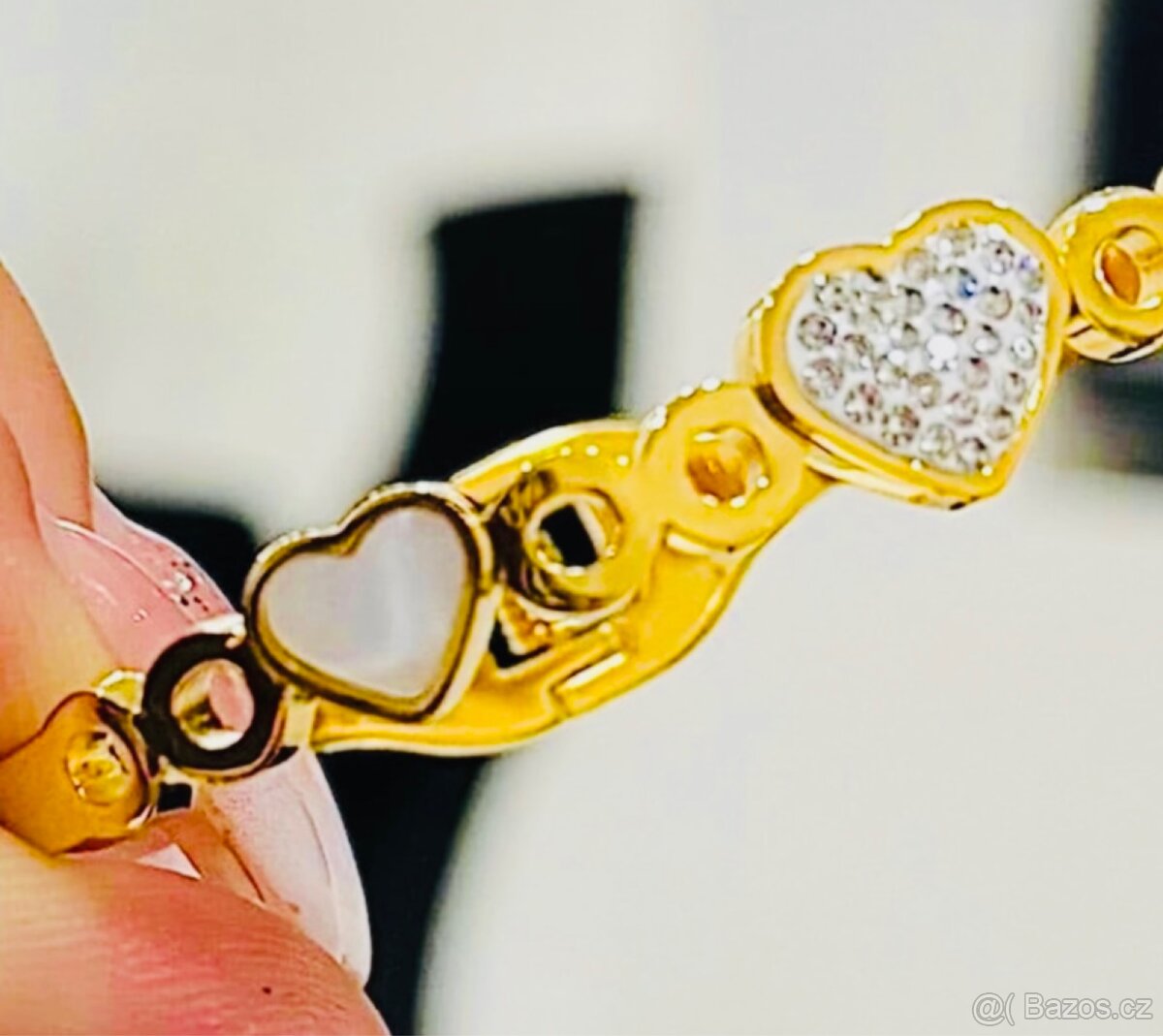 Romantický náramek z chirurgické oceli. ( Infinity Love) - 4