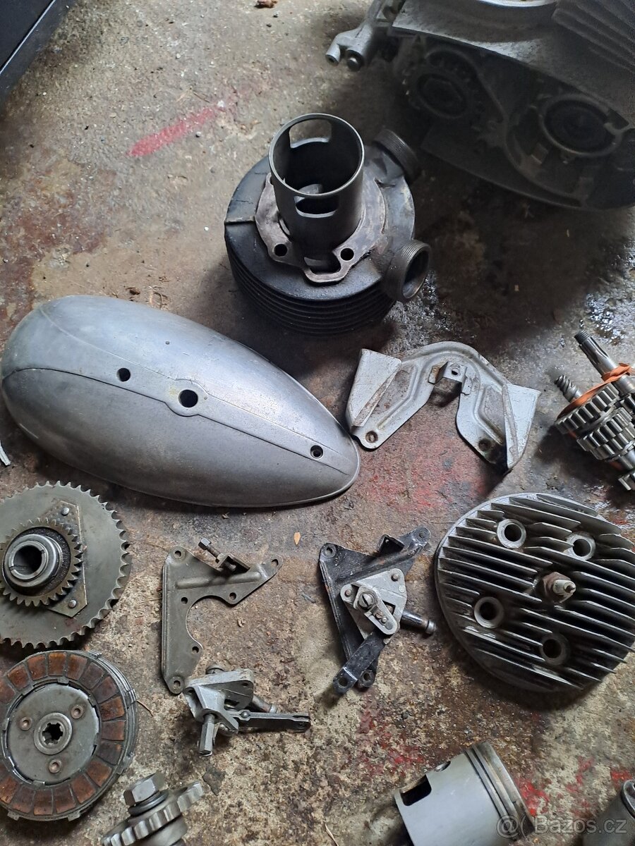 Motor Jawa 250 353 rok 1956 - 4