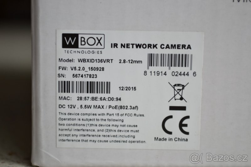 Venkovní bezpečnostní IP DOME CAMERA HD 720p - 4