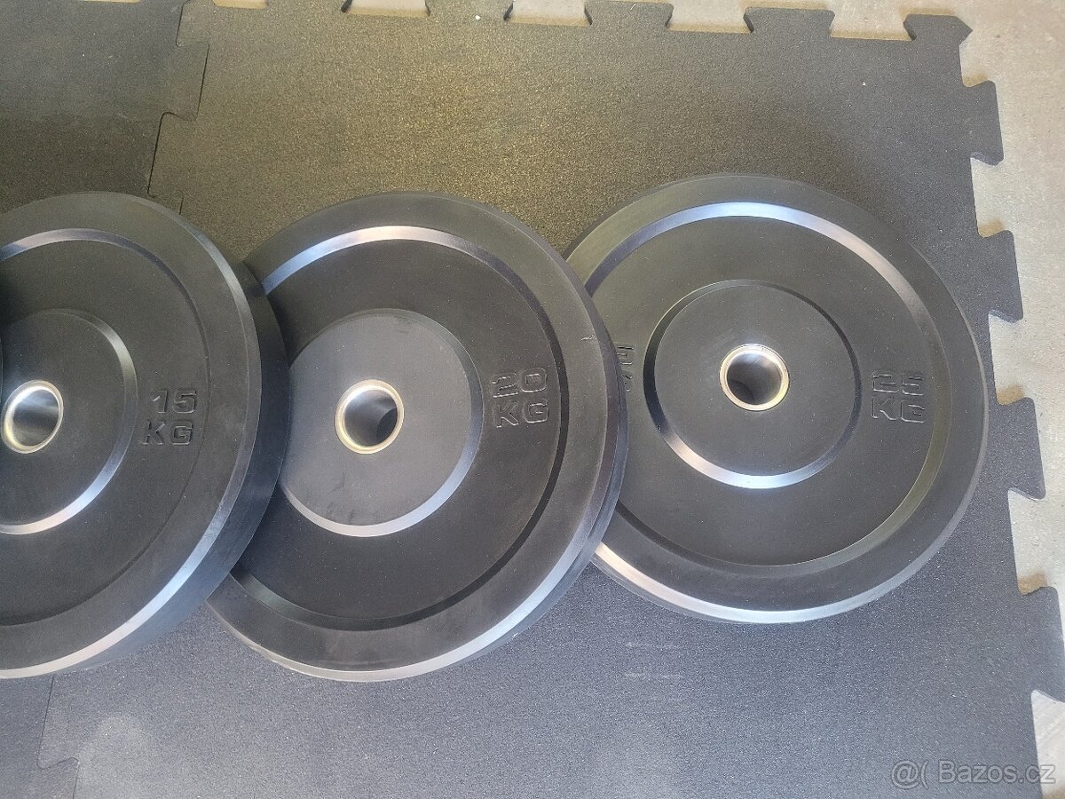 Bumper plates profi tenké - 4