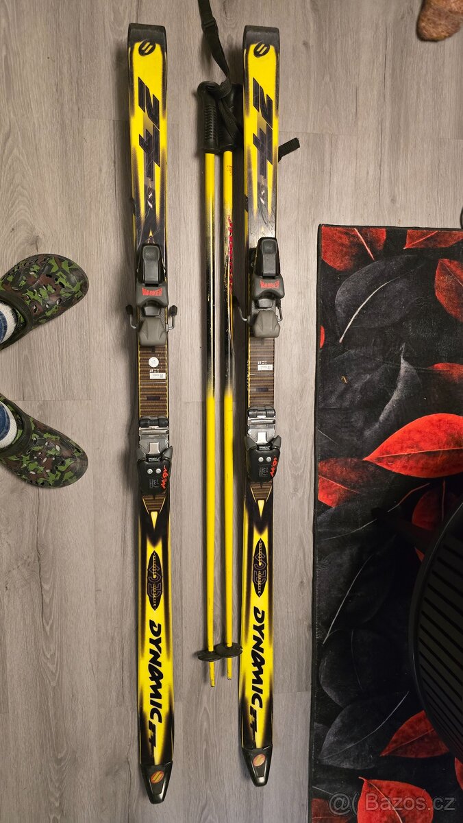 Prodám komplet lyže vázání hulky Dynamic - 4