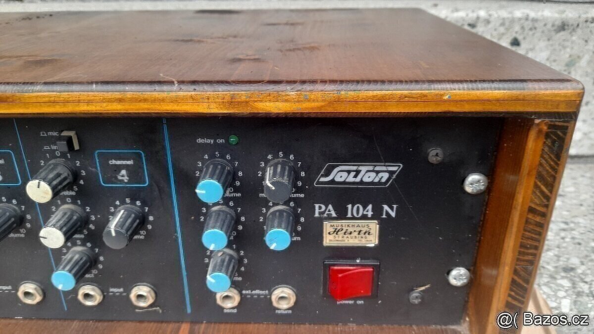 Zesilovač Solton PA 104 N - 4