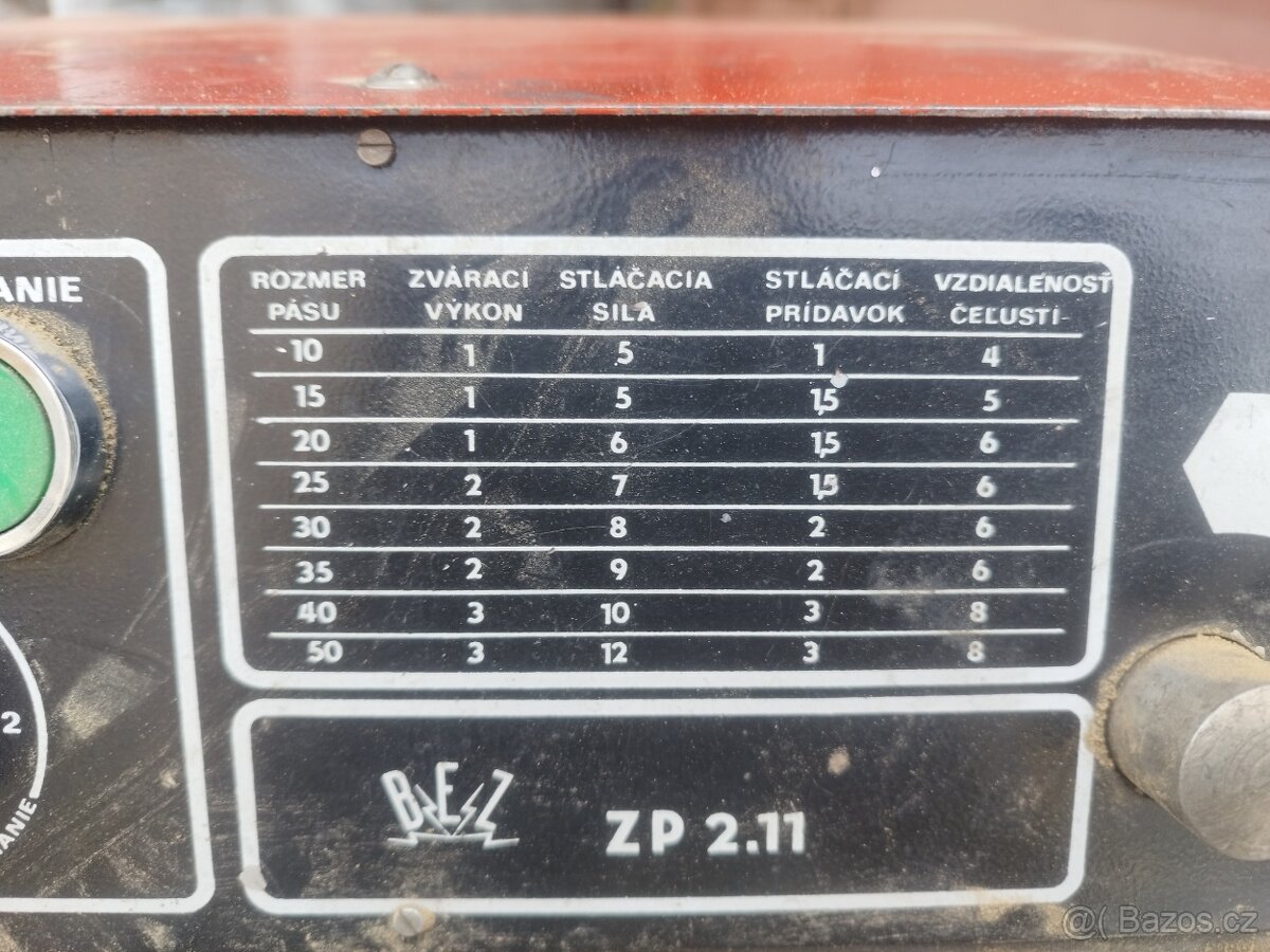 Svářečka pilových pásů - 4