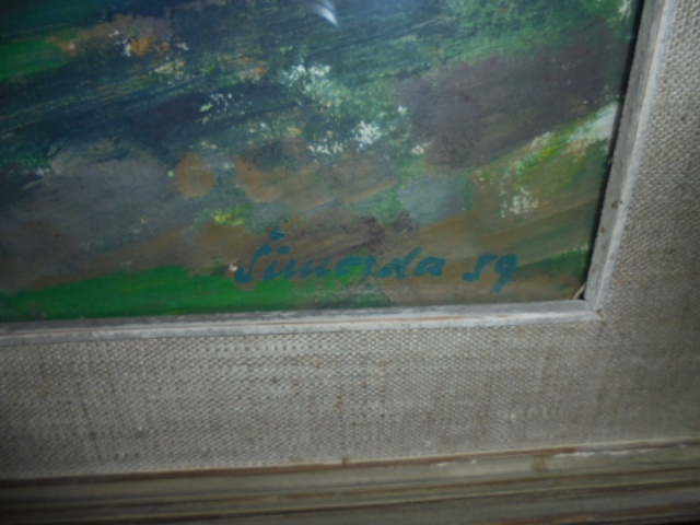 OBRAZ OLEJ NA KARTONU-ŠIMORDA 59 - 4