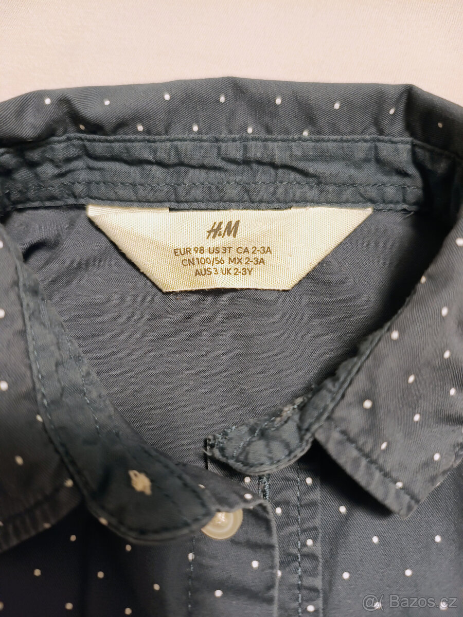 Košile a svetr H&M vel.98 - 4
