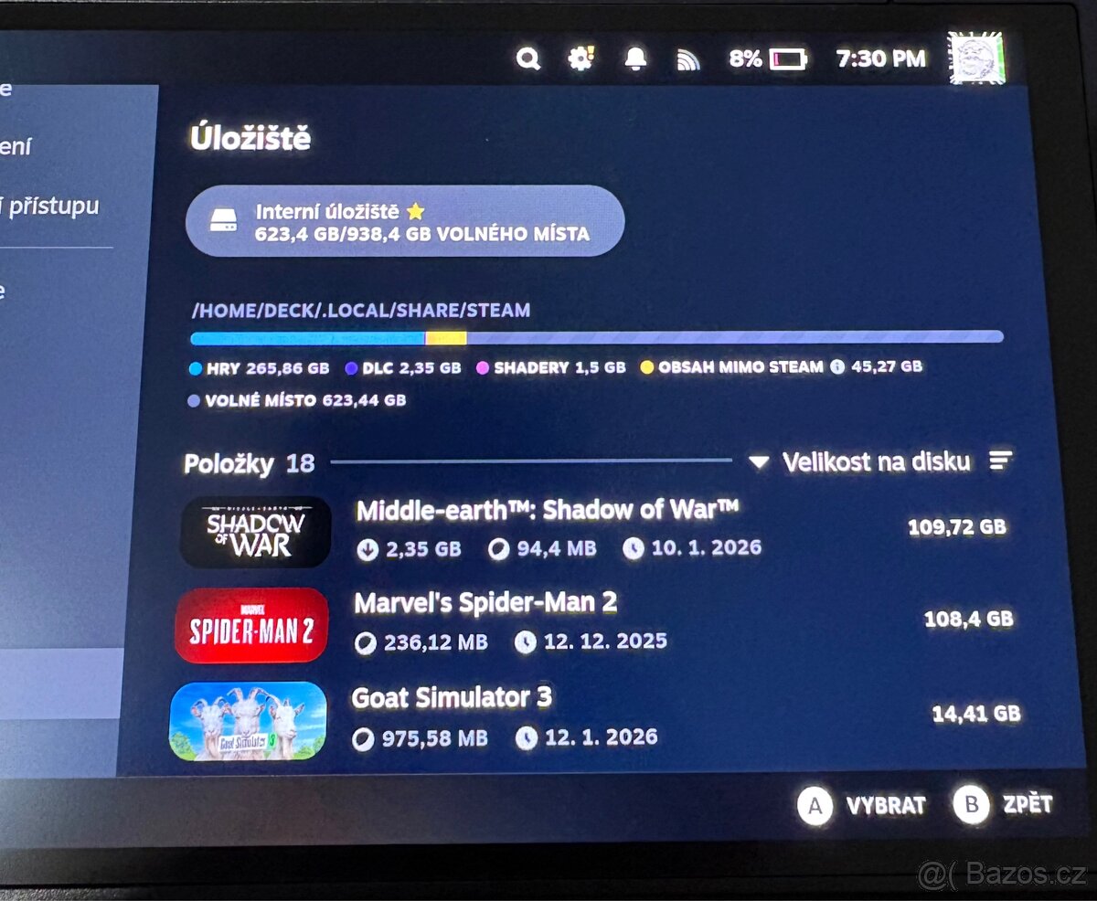 Valve steamdeck OLED 1TB - 4