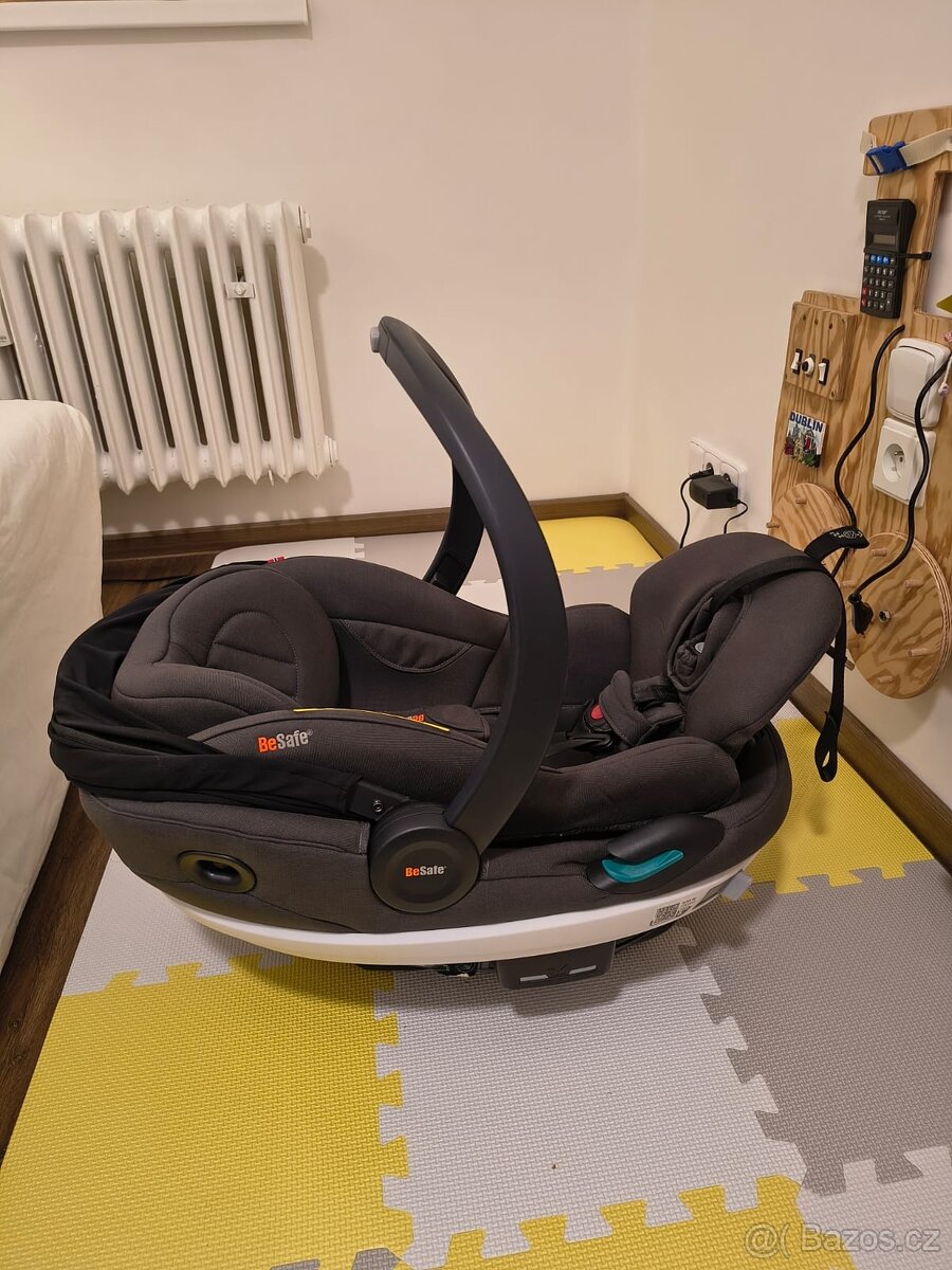 Autosedačka BeSafe Go Beyond Dark Grey Mélange - 4