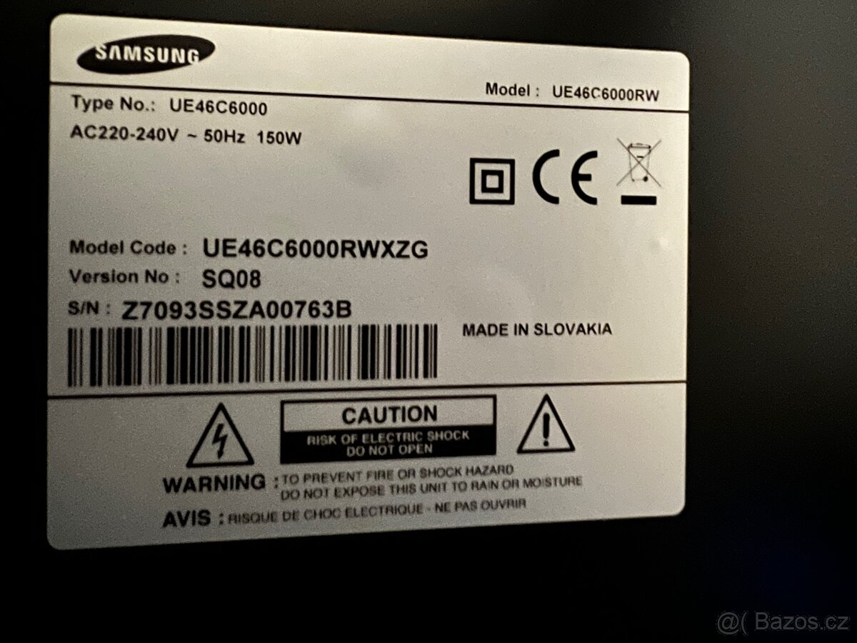 Televize Samsung 46” - 4