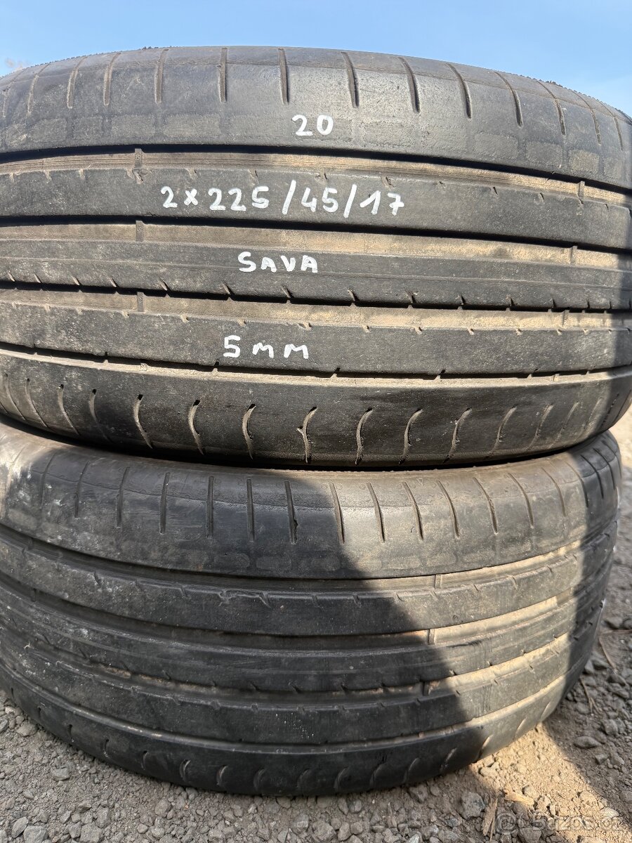 2x letní pneu r17 225/45/17 - 4