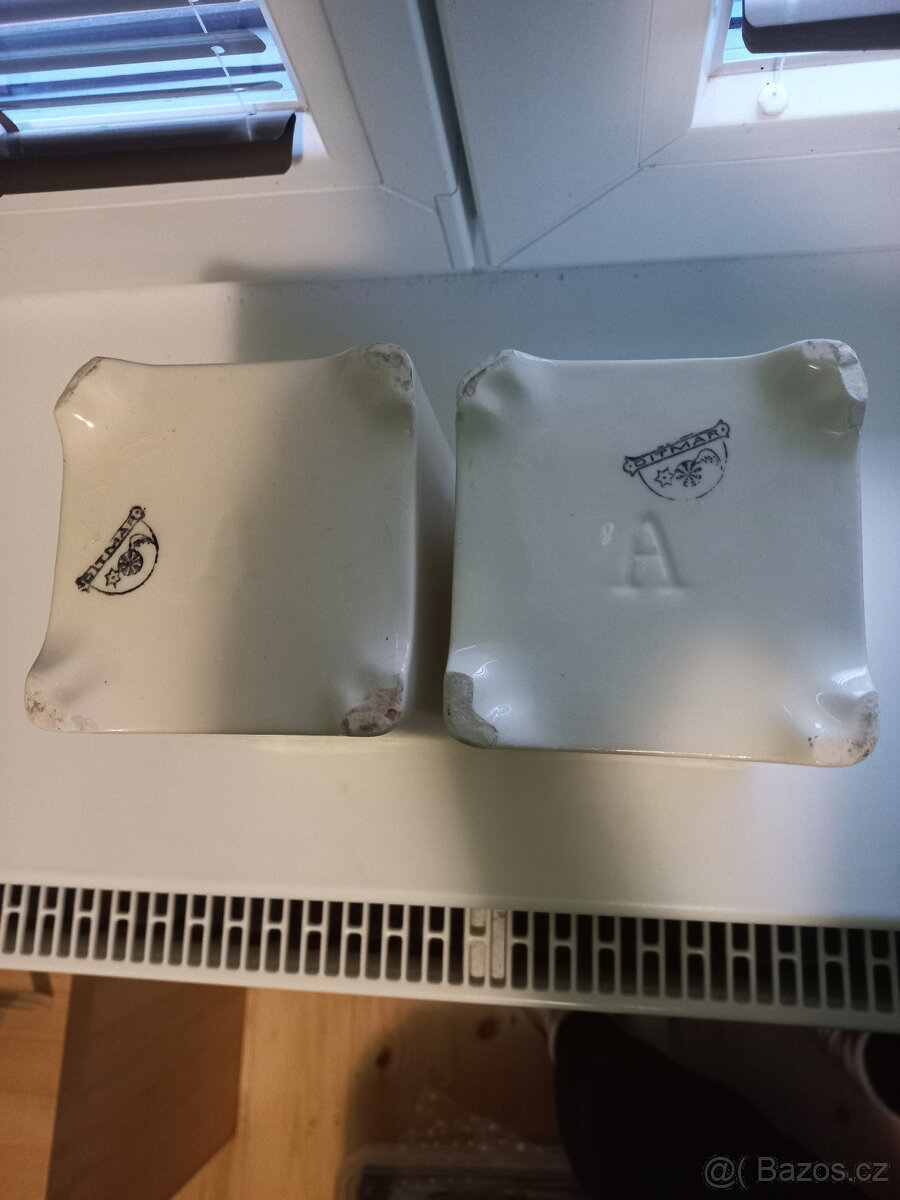 Starožitné dózy zn. Ditmar - 4