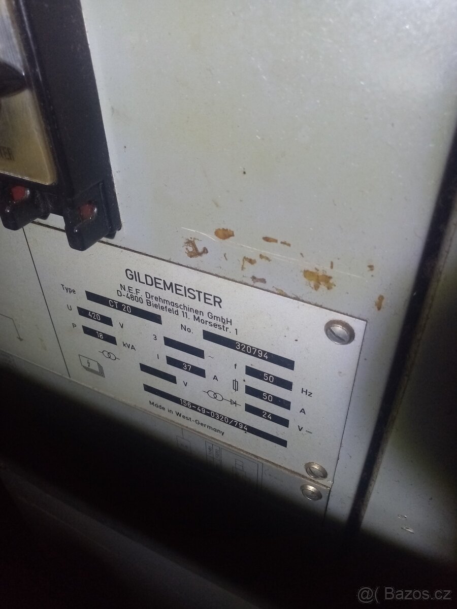 GILDEMEISTER CT 20 - 4