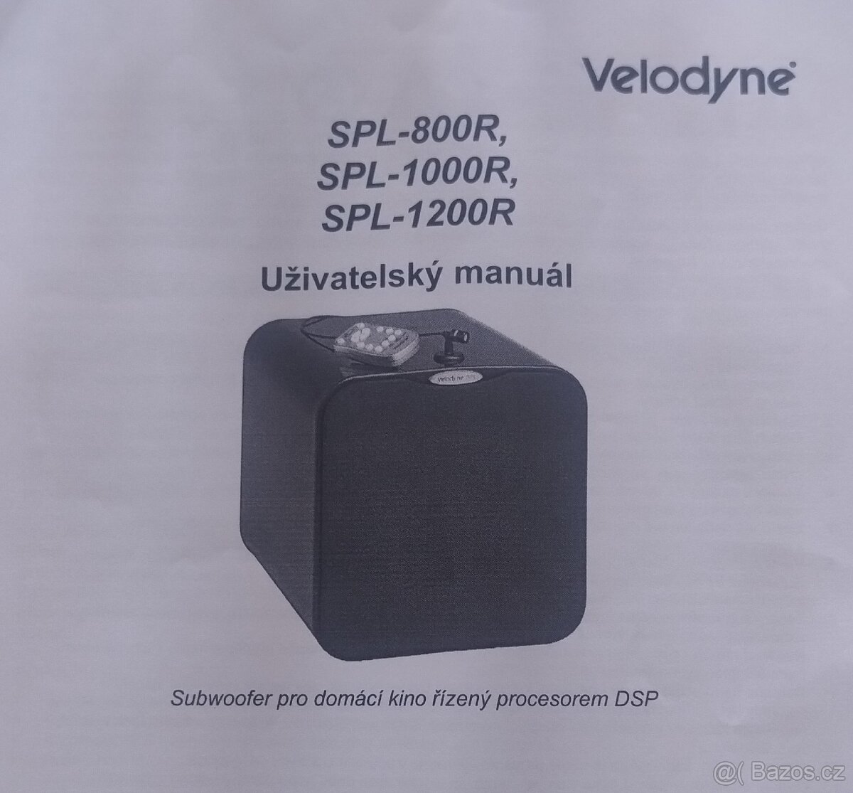 Subwoofer Velodyne SPL 8 RBGE - 4