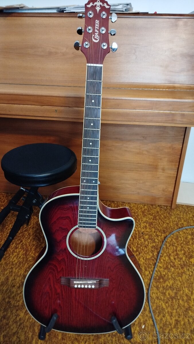 Crafter EG-110CEQ/RS - elektroakustická kytara - 4