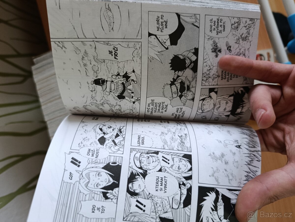Naruto manga (1–15) – sada svazků v češtině od CREW - 4