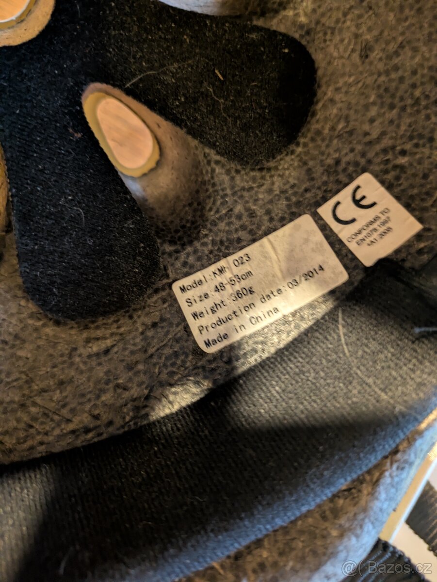 dětská helma na kolo Kiddimoto, puntíky - 4