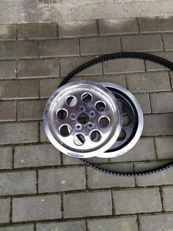 Harley evo - řemenová sada - 4