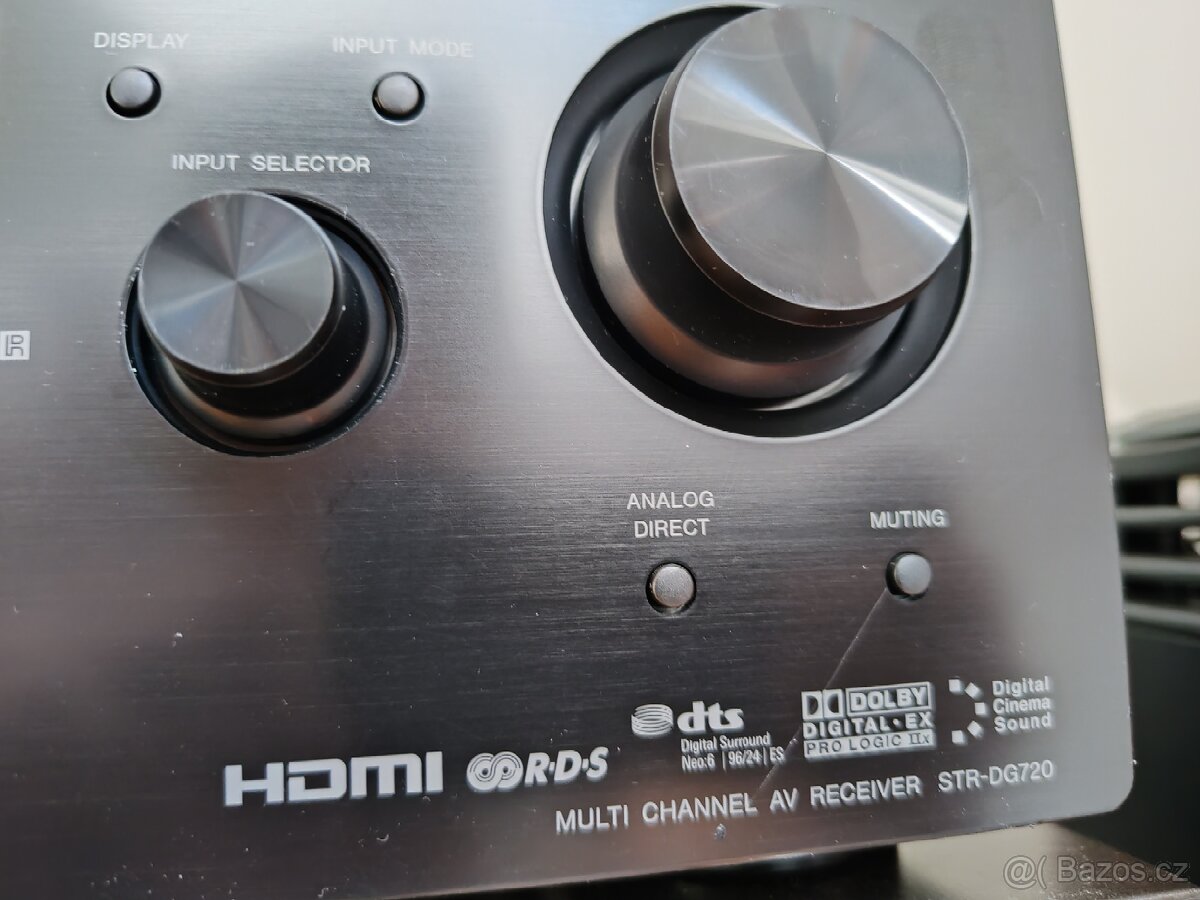 HDMI AV RECEIVER SONY STR-DG720 + dálka - 4