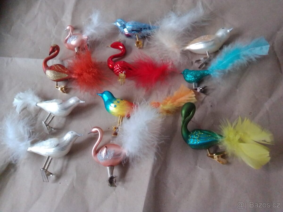 Vánoční ozdoby (ptačí ráj) - 4