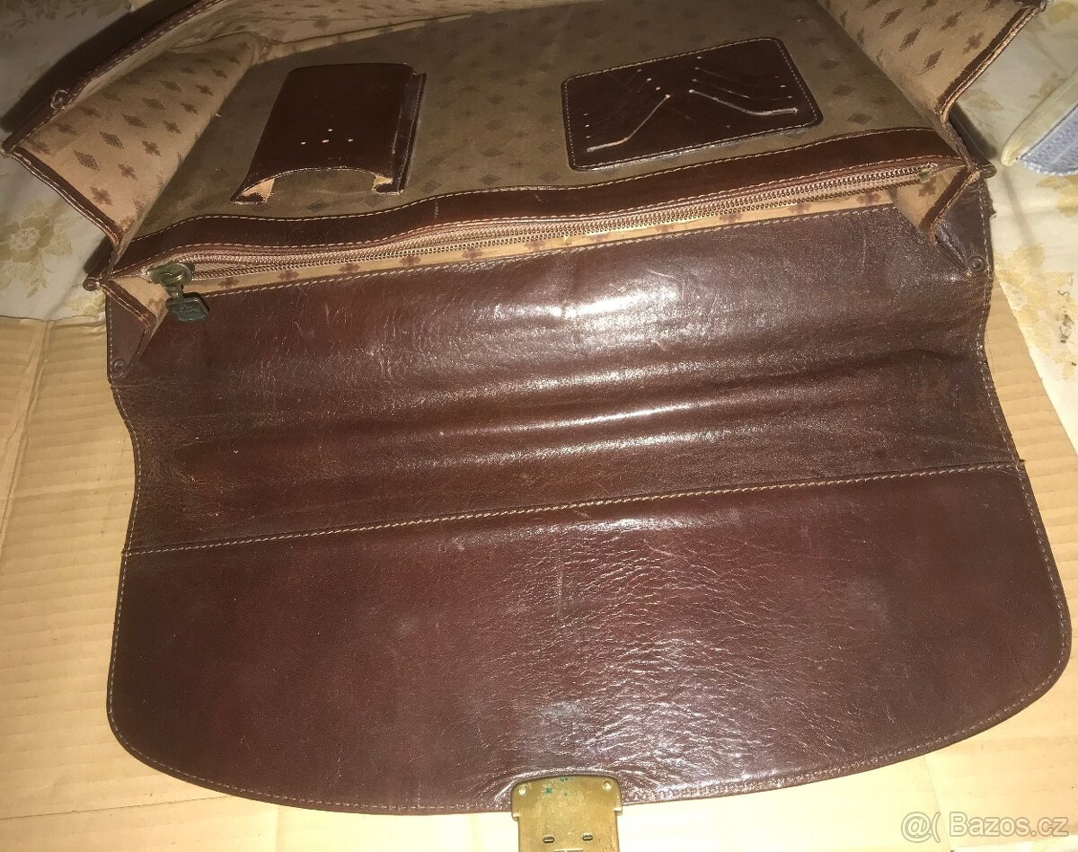 Gong klatovy - kožená aktovka - 4