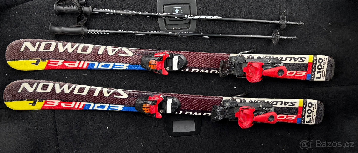 Salomon Equipe 100 + hůlky carbon 75 - 4