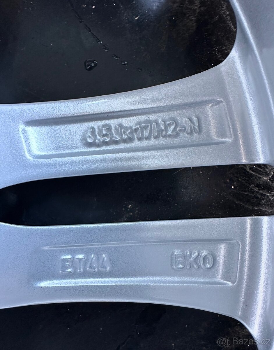 #2 Elektróny originál Volkswagen r17 - 4