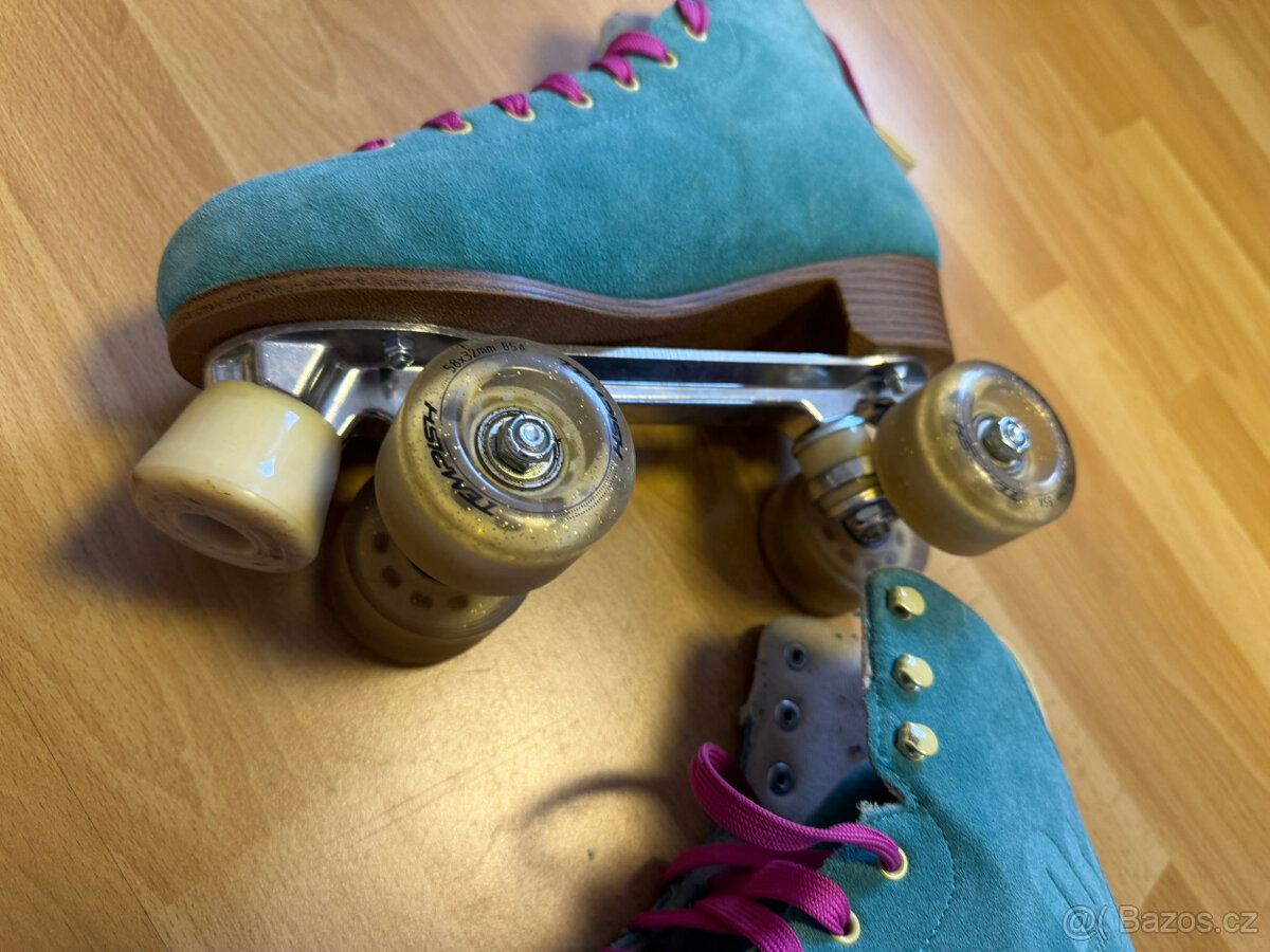 Trekové brusle Tempish - Nessie Star Aqua (vel.41) - 4