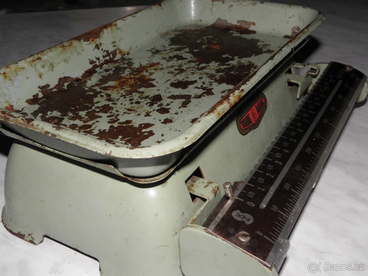 Váha pro domácnost retro zelená - 4